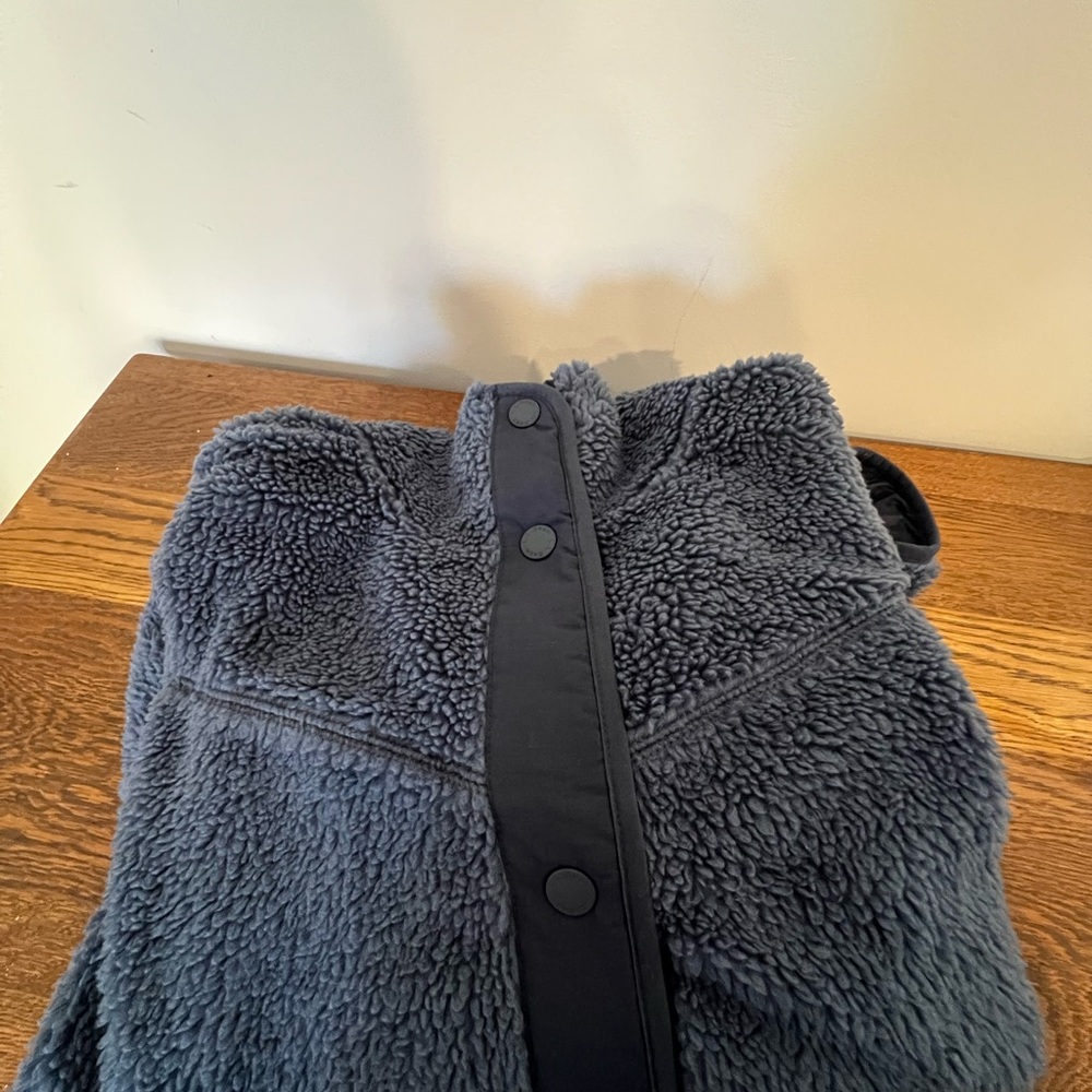 L.L. Bean Blue Sherpa Jacket